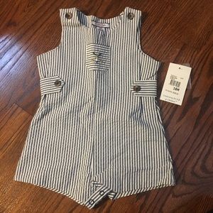 Kitestrings seersucker romper